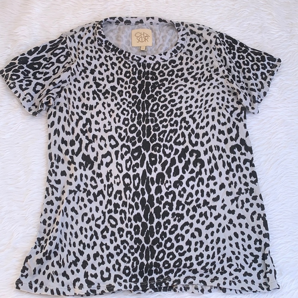 CHASER LEOPARD PRINT TEE